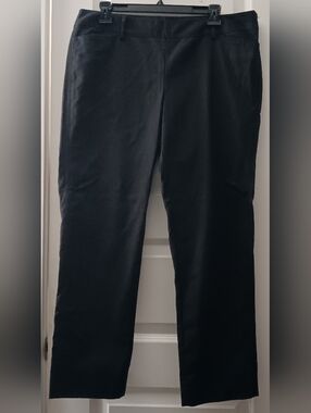 White House Black Market Black Cropped Dress Pants